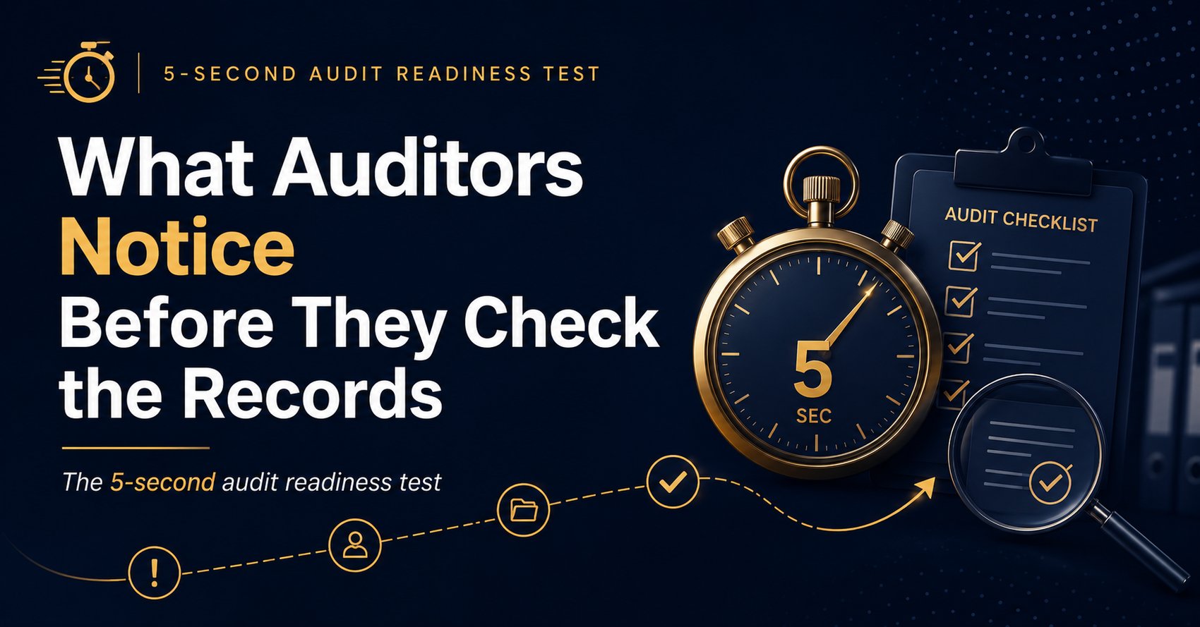 Article cover image for What Auditors Notice Before They Check the Records